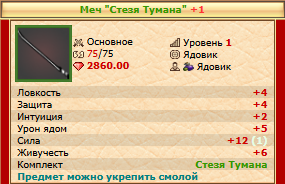 Свечение оружия 1